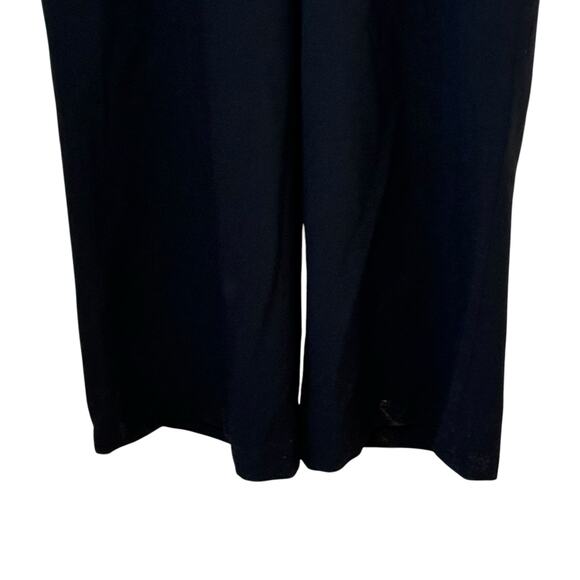 Eliza J Plus Size 14W Black Bell Sleeve Wide Leg Jumpsuit - Picture 6 of 9